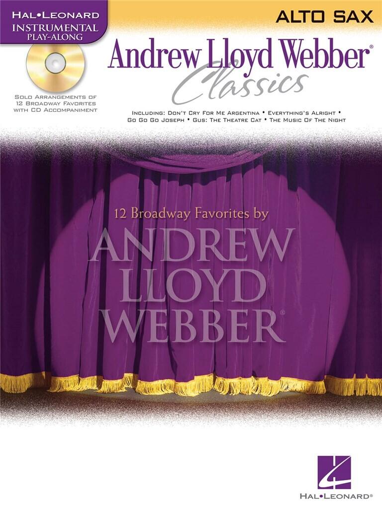Instrumental Play-Along: Andrew Lloyd Webber Classics (Alto Saxophone) : photo 1