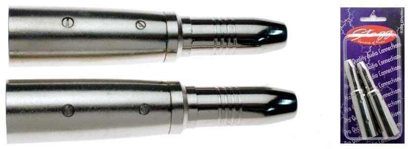Stagg AC-XMPFH XLR Mâle / Jack Femelle Stéréo 6.35