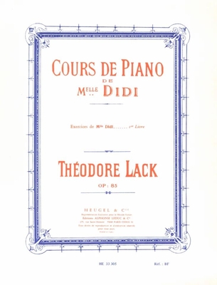 Exercices de Mlle Didi op. 85 vol. 1