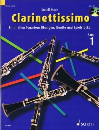 Schott Music Clarinettissimo vol. 1 Rudolf Mauz : photo 1