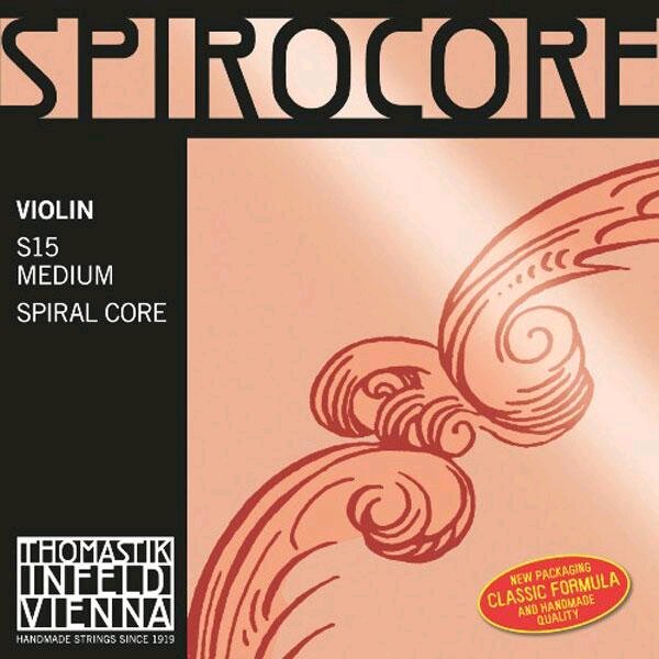 Thomastik Spirocore moyen set violon 4/4 : miniature 1