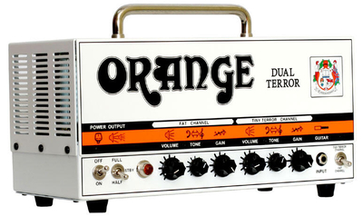 Orange Dual Terror Head 30/15/7 Watt Class A Dual Channel