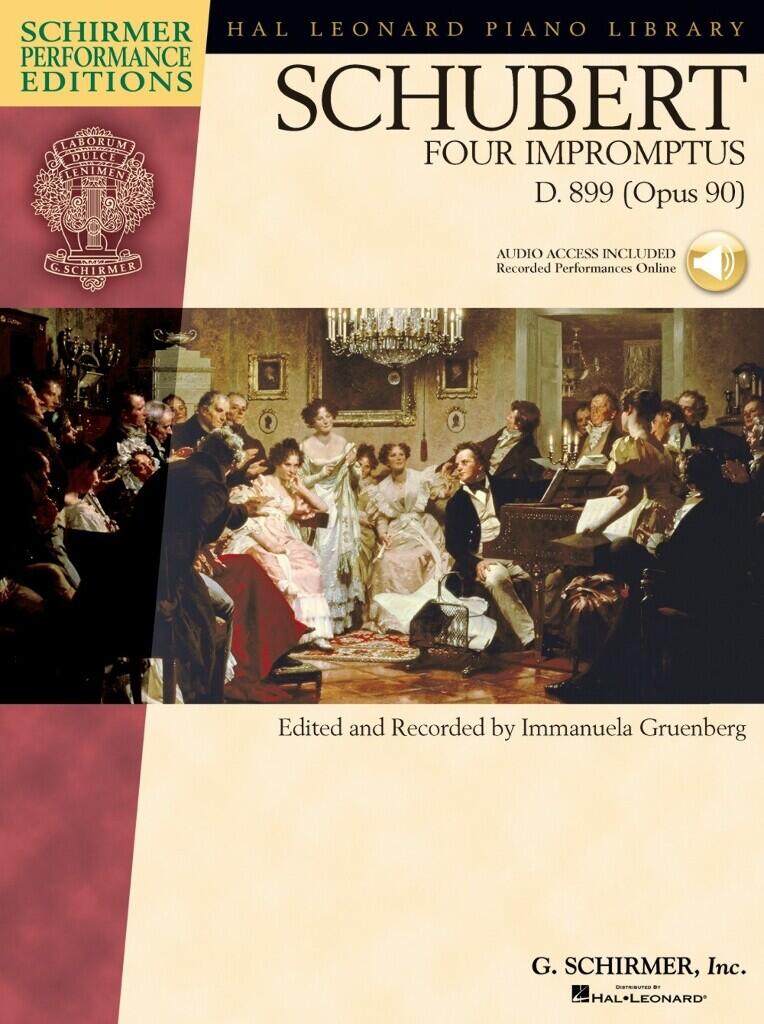 Franz Schubert: Four Impromptus D.899 Op.90 (Book/CD) : photo 1