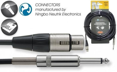 Stagg NMC10XPR XLR Femelle / Jack Mono Mâle 6.3mm 10m