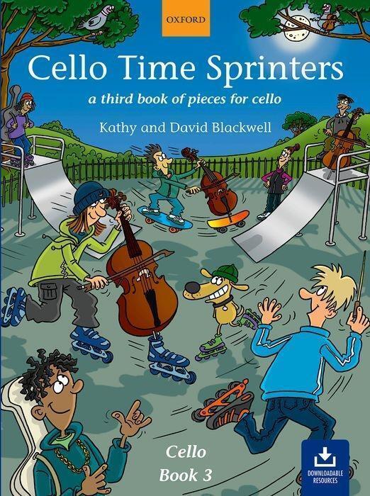 Cello time sprinters A third book of pieces for cello Kathy and David Blackwell : photo 1