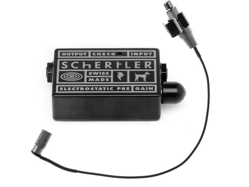 Schertler STAT-V SET Microphone and preamp for violin : photo 1
