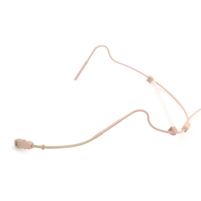 Voice Technologies VT700H / CASE Lightweight Headworn beige 3-wire in case with shure adapter