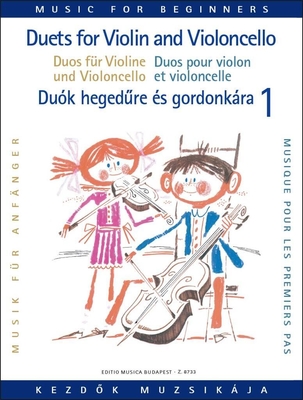 Duets for violin and violoncello for beginners 1 - Duos pour violon et violoncelle Débutants 1