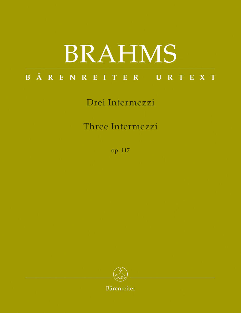 Three Intermezzi Op.117 : photo 1