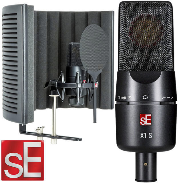 SE Electronics Microphone Studio Bundles sE-X1S Studio Bundle sE-X1S+sE-RFX+Cable+POP Bundle : miniature 1