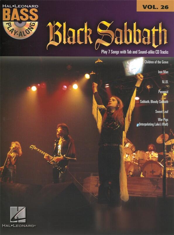 Bass Play-Along Volume 26: Black Sabbath : photo 1