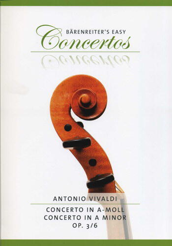 Concerto a-moll op. 3/6 RV356 facile : photo 1