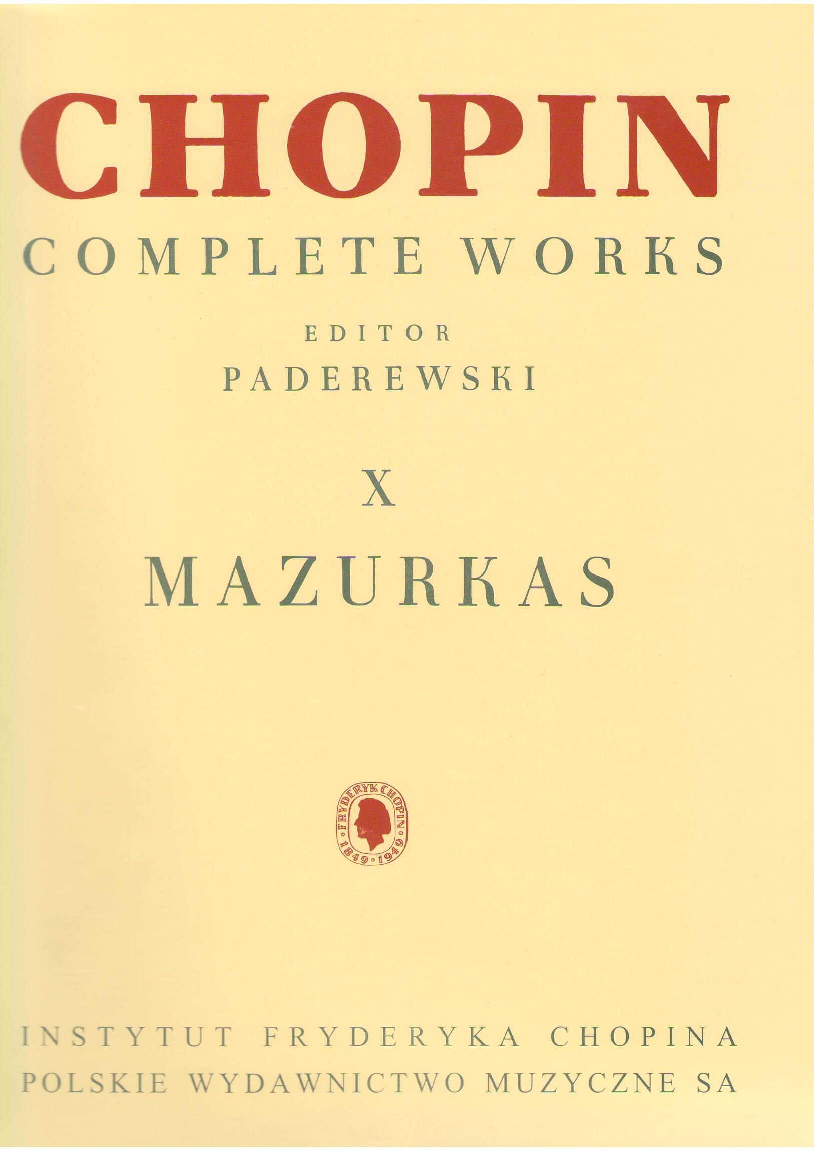 Complete Works X: Mazurkas : photo 1