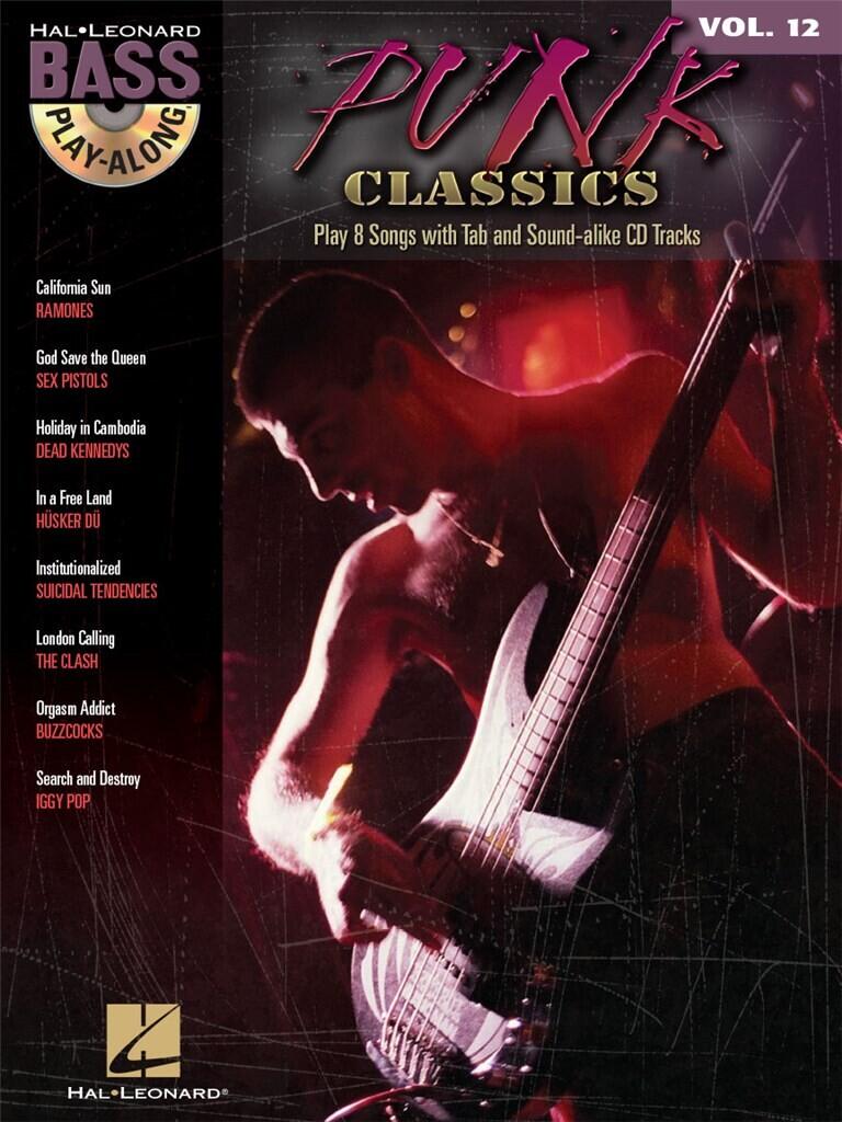 Hal Leonard Bass Play-Along Volume 12: Punk Classics : photo 1