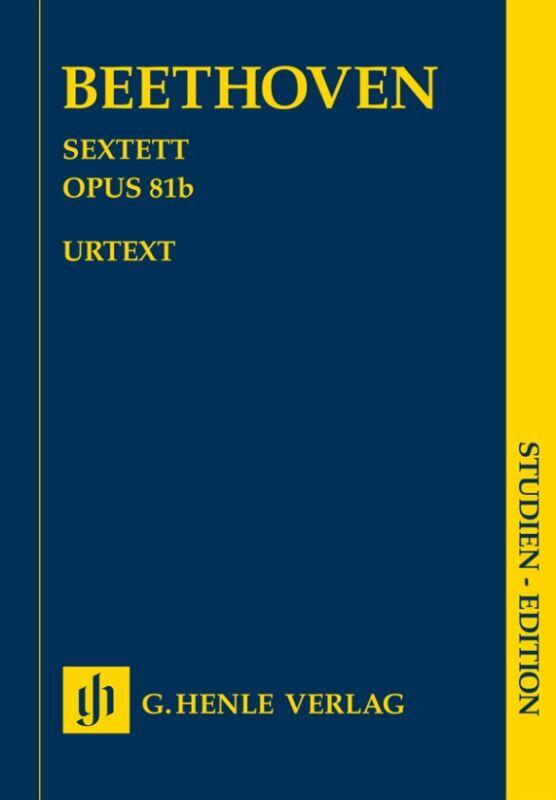 Sextuor op. 81Sextet In E Flat Op.81b - Urtext Study Score : photo 1