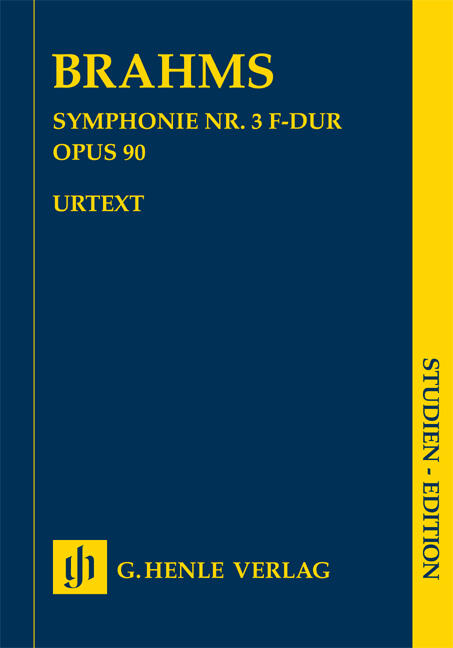 Henle Verlag Symphonie no 3 op. 90Symphonie Nr.3 F-Dur Op.90 : photo 1