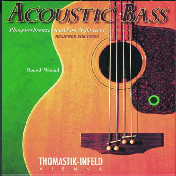 Thomastik Acoustic bass string round wound on nylon core long scale per unit 035 : photo 1