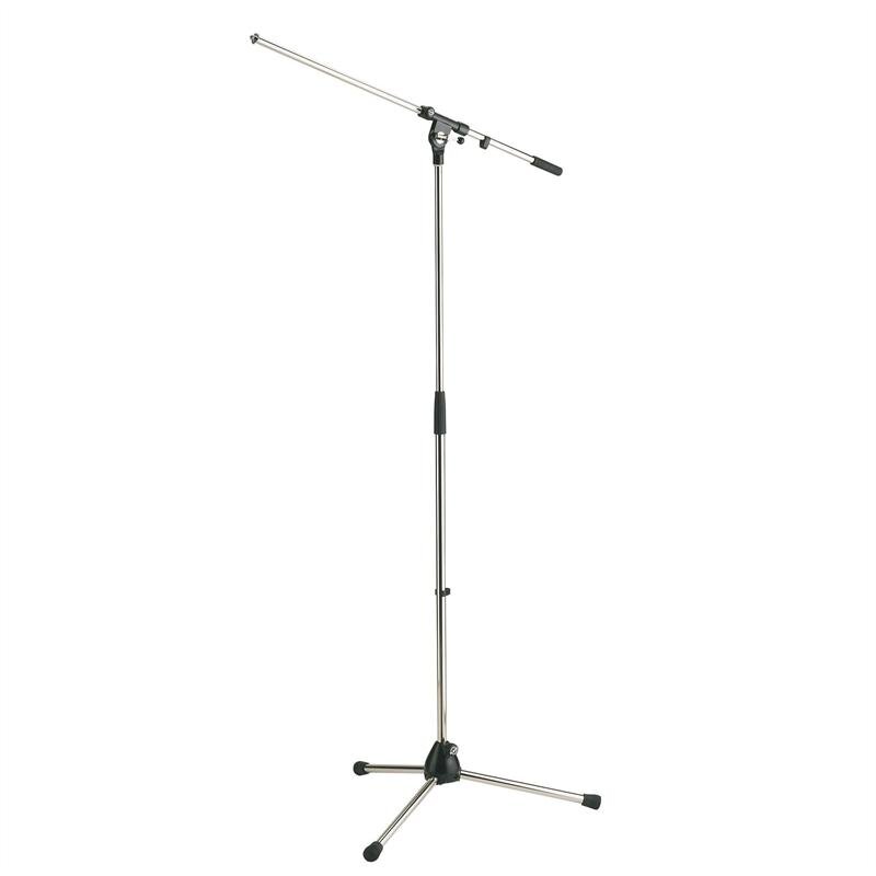 K & M 210/2 Microphone stand - nickel : photo 1