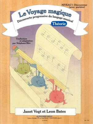 Alphonse Le Voyage Magique - Niveau 1 Découvreur Théorie avec portées