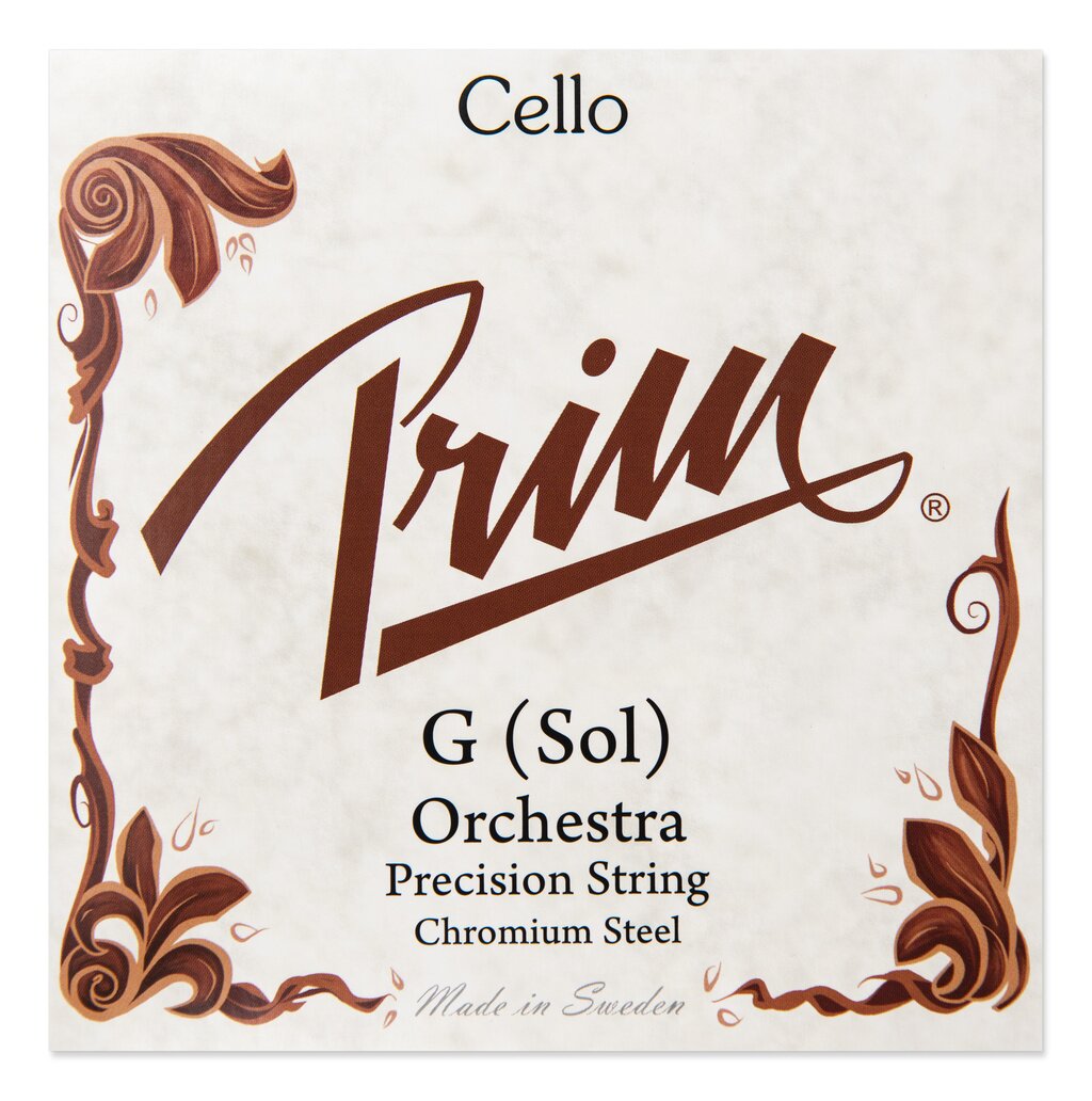 Prim Chromed steel Brown Orchestra Cello 4/4 G : photo 1
