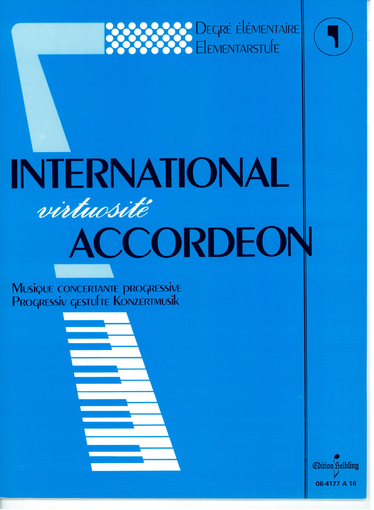 International virtuosité accordéon Vol 1 : photo 1