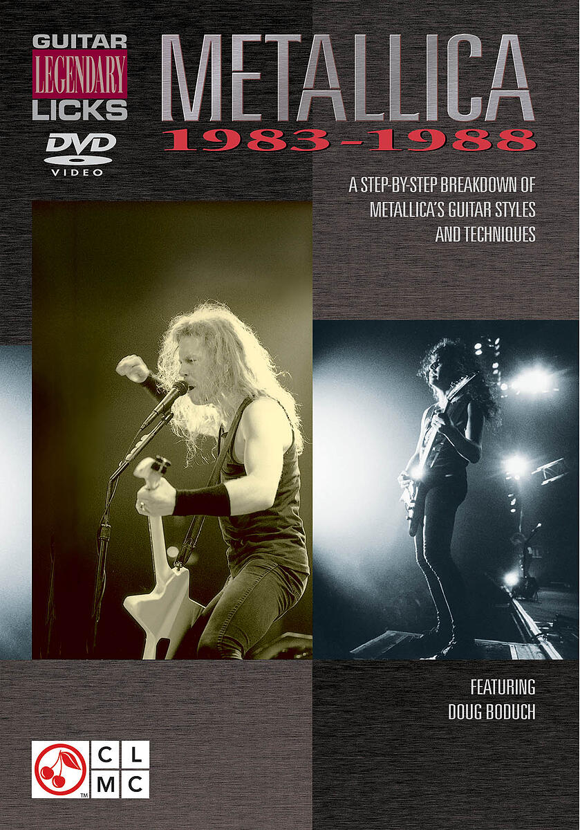Legendary Guitar Licks: Metallica 1983-1988 (DVD) : photo 1