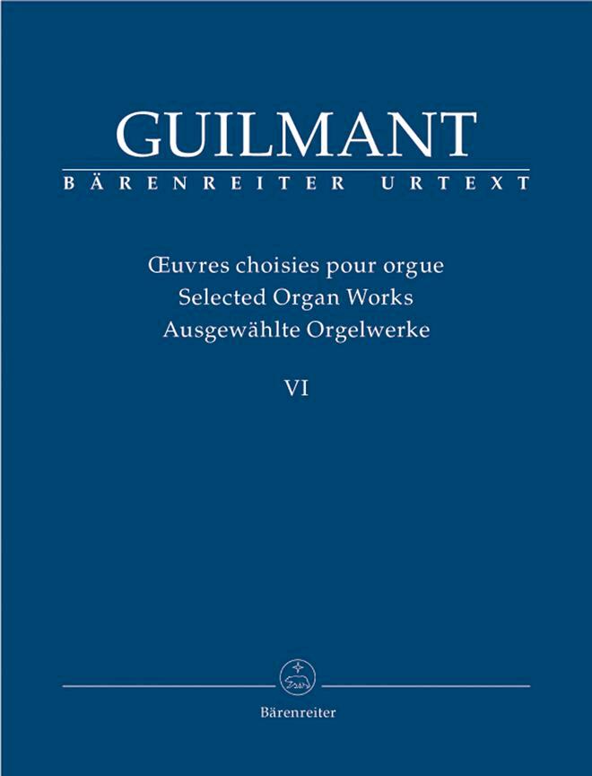 Bärenreiter Ausgewahlte Orgelwerke 6 Alexandre Guilmant Orgel : photo 1