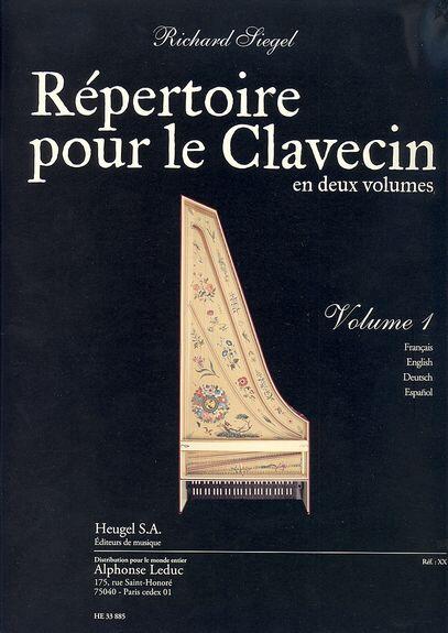 Répertoire pour le Clavecin Volume 1 : photo 1