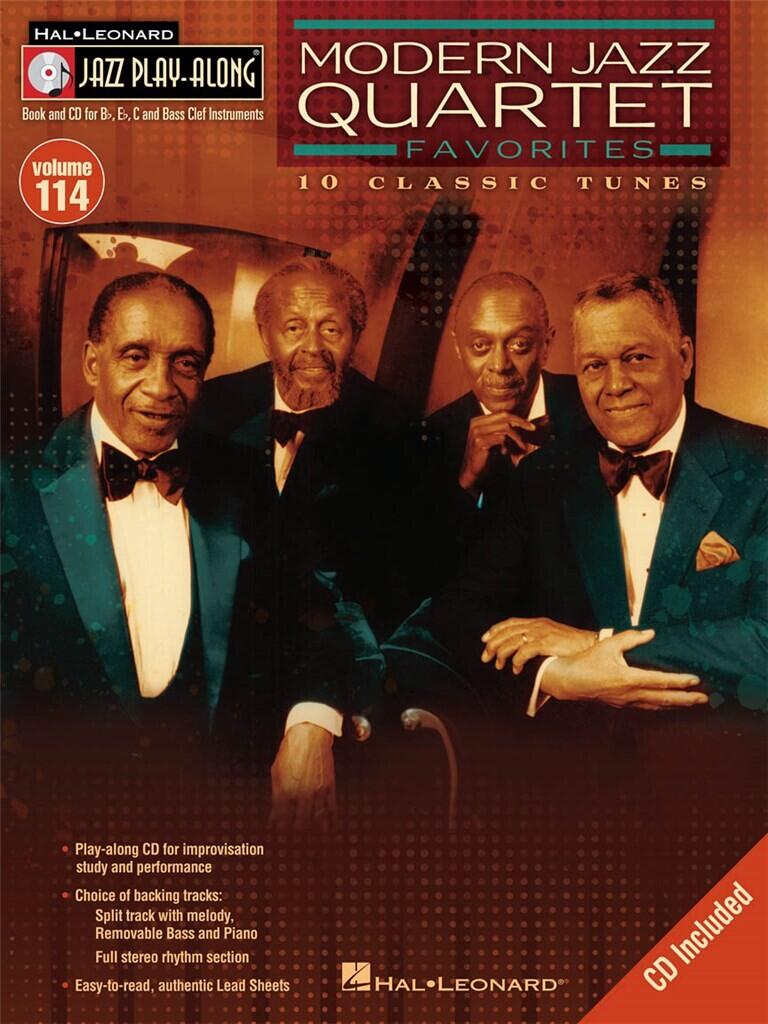 Hal Leonard Jazz Play Along Volume 114: Modern Jazz Quartet Favorites : photo 1