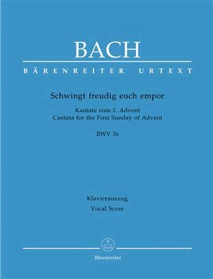Bärenreiter Kantate No 36 - BWV 36Schwingt Freudig Euch Empor : photo 1
