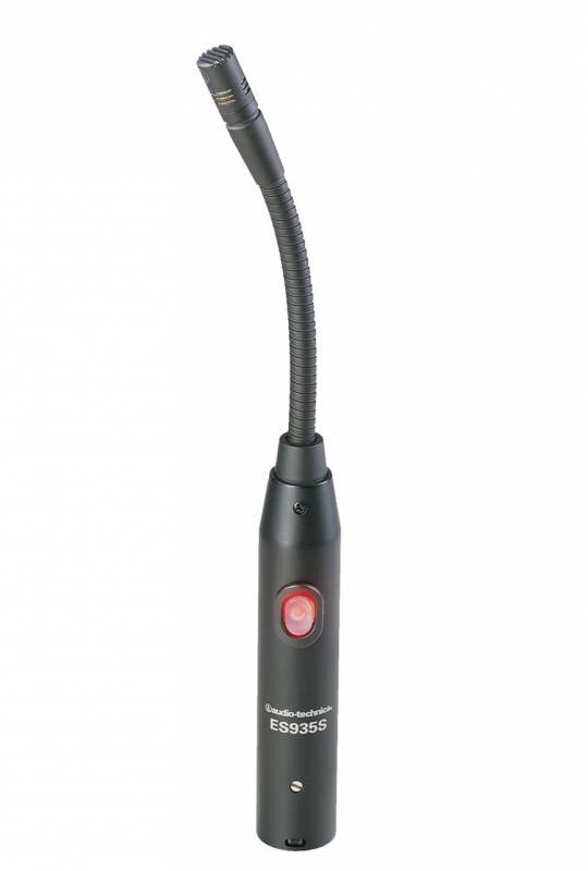 Audio Technica 19.73 cm miniature condenser cardiod gooseneck microphone (ES935C6) : photo 1