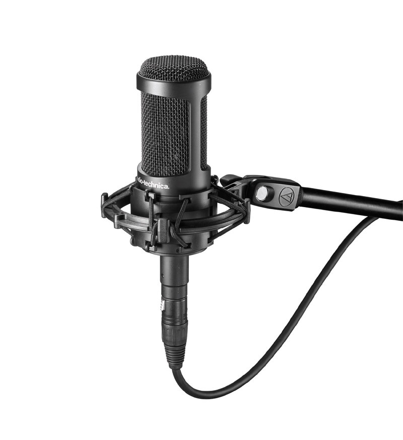 Audio Technica cardioid condenser microphone for studio (AT2050) : photo 1