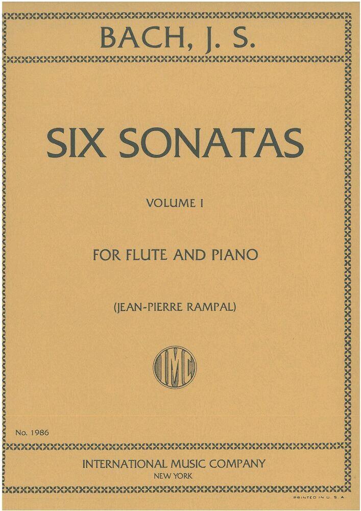 6 Sonaten Vol 1 BWV 1030/1031/1032Six Sonatas: Volume I (B min Eb Maj A Maj) : photo 1