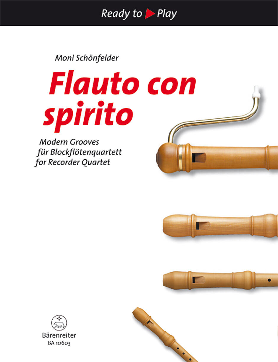 Flauto Con Spirito (Modern) 4 Recorders Ready to Play (Bärenreiter) : photo 1