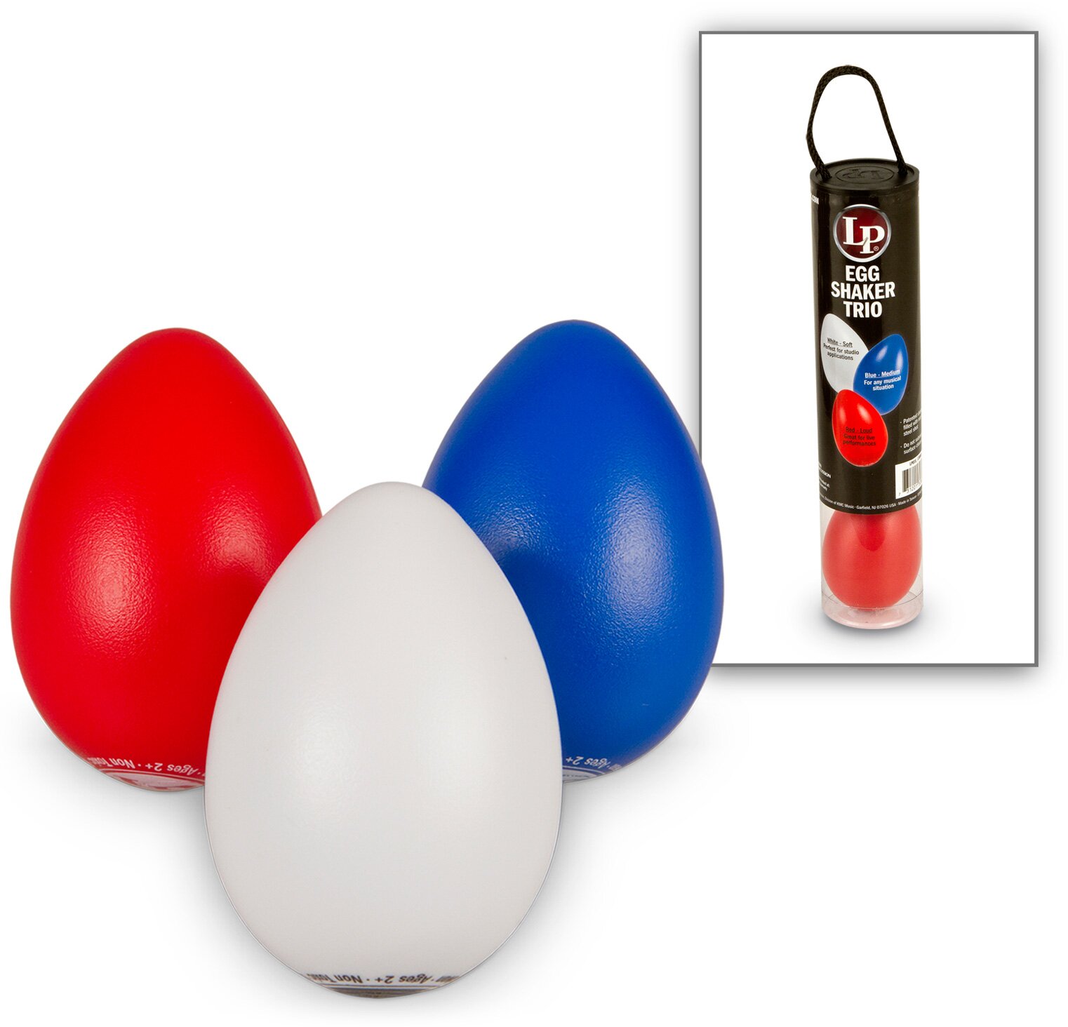 Latin Percussion LP016 Egg Shaker trio package : photo 1