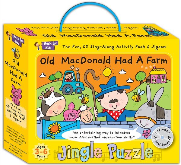 Music for Kids Jingle Puzzle Old MacDonald Had A Farm : photo 1