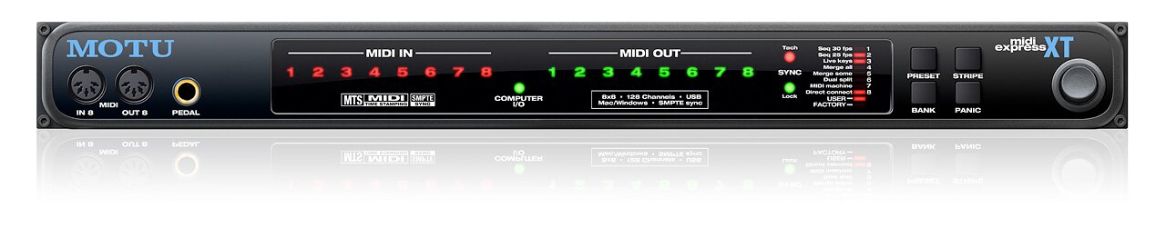 Motu Midi Express XT interface midi : photo 1