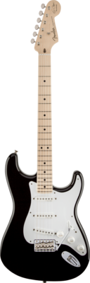 Fender Eric Clapton Stratocaster Maple Griffbrett schwarz