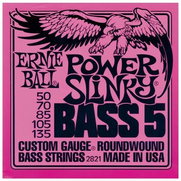 Ernie Ball EB2821 RoundWound .050-.135 Power Slinky : photo 1