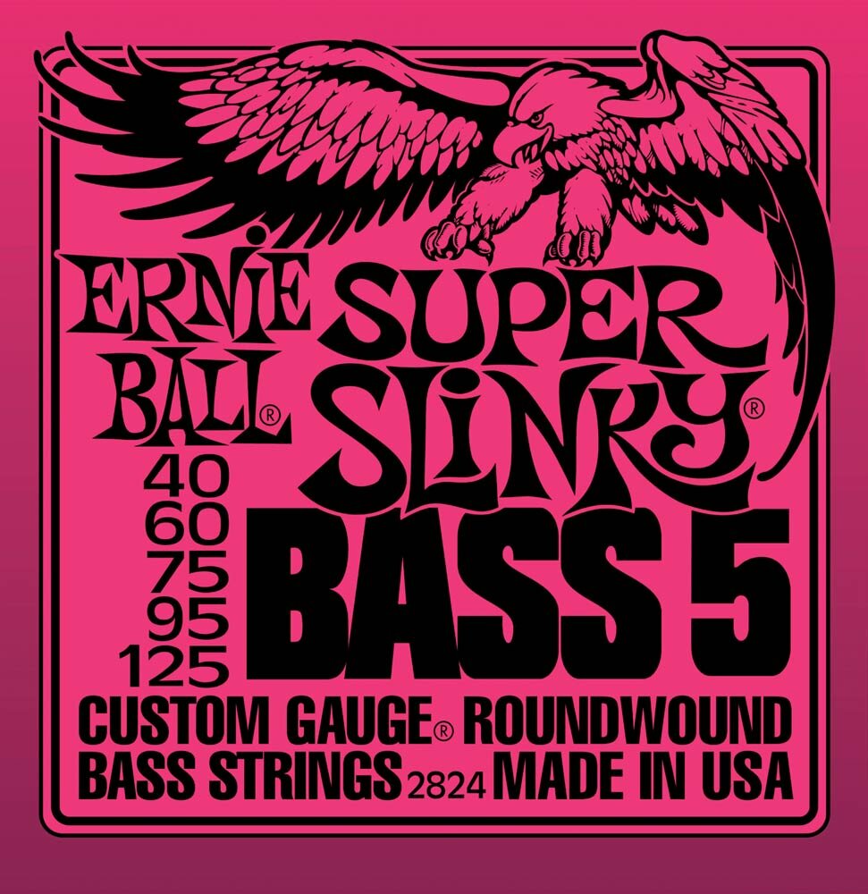 Ernie Ball EB2824 RoundWound .040-.125 Super Slinky : photo 1