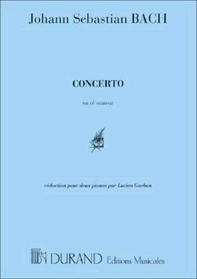 Editions Durand Concerto en Ré mineur BWV 1052 : photo 1