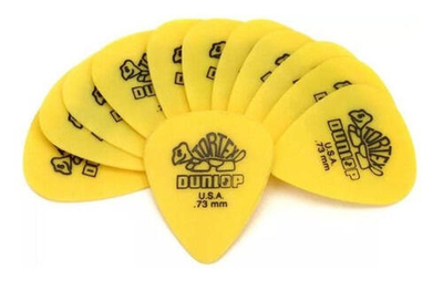 Dunlop 418P.73 Tortex Standard 0.73 Sachet De 12