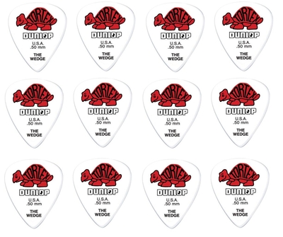 Dunlop 424P.50 Tortex Wedge 0.50 Bag Of 12