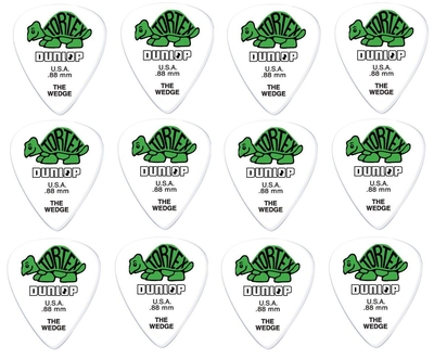 Dunlop 424P.88 Tortex Wedge 0.88 Sachet De 12