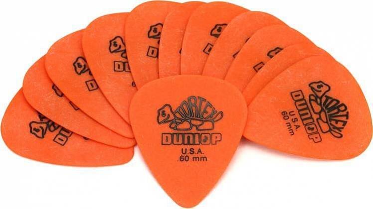 Dunlop 418P.60 Tortex Standard 0.60 Bag Of 12 : photo 1