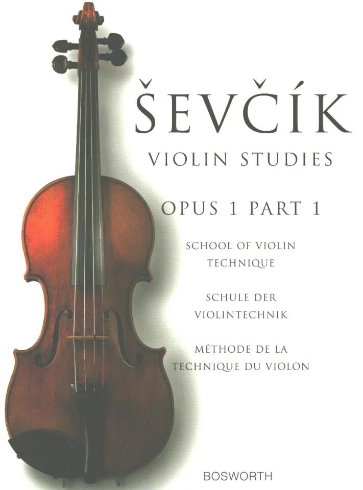 Otakar Sevcik Schule der Violintechnik op. 1/1 (Heft 1) School Of Violin Technique Opus 1 Part 1 : photo 1