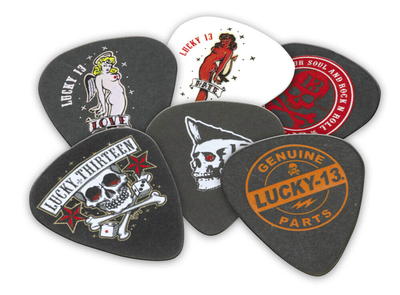 Dunlop L13BP.60 Lucky 13 Series II 0,60 mm Beutel mit 6 Zoll