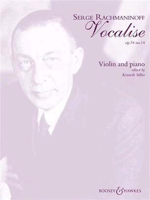 Boosey & Hawkes Vocalise opus 34 /14 Rachmaninov en ré mineurViolon et piano : photo 1