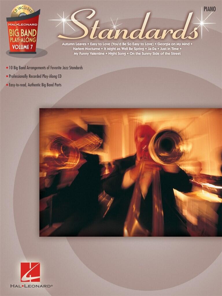 Hal Leonard Big Band Play-Along Volume 7: Standards Piano : photo 1