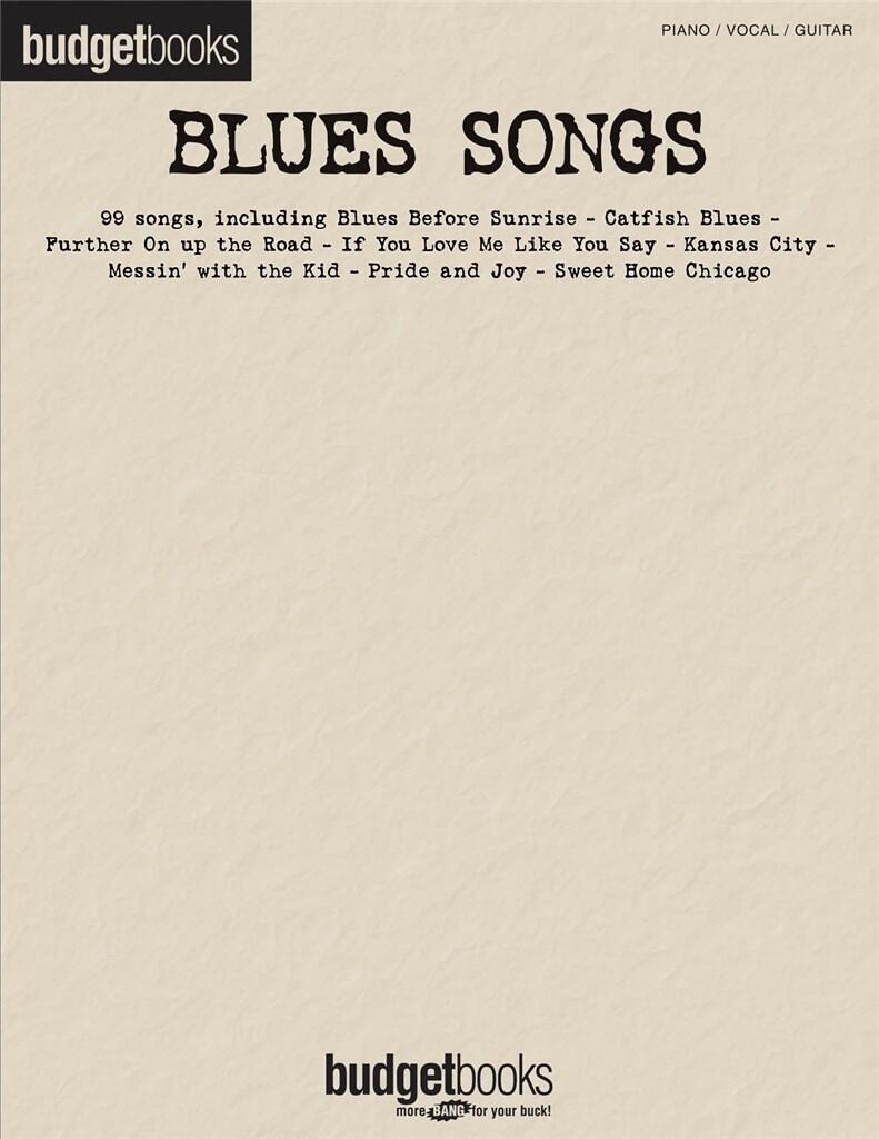 Budget books blues songs : photo 1